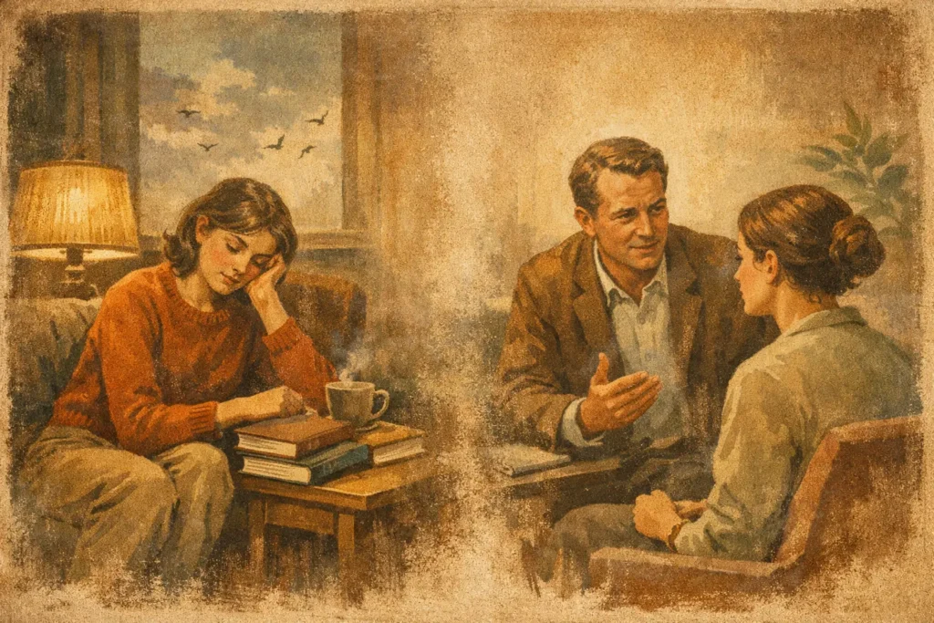 Knjige o anksioznosti ali mentorstvo zate?